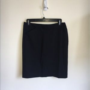 Theory black skirt size 2