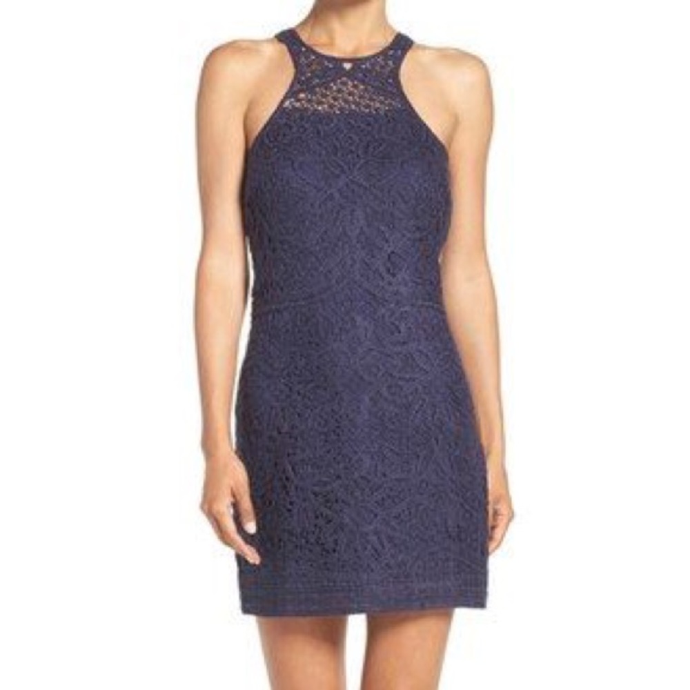 Lilly Pulitzer Jaimie Knit Lace Shift Dress
