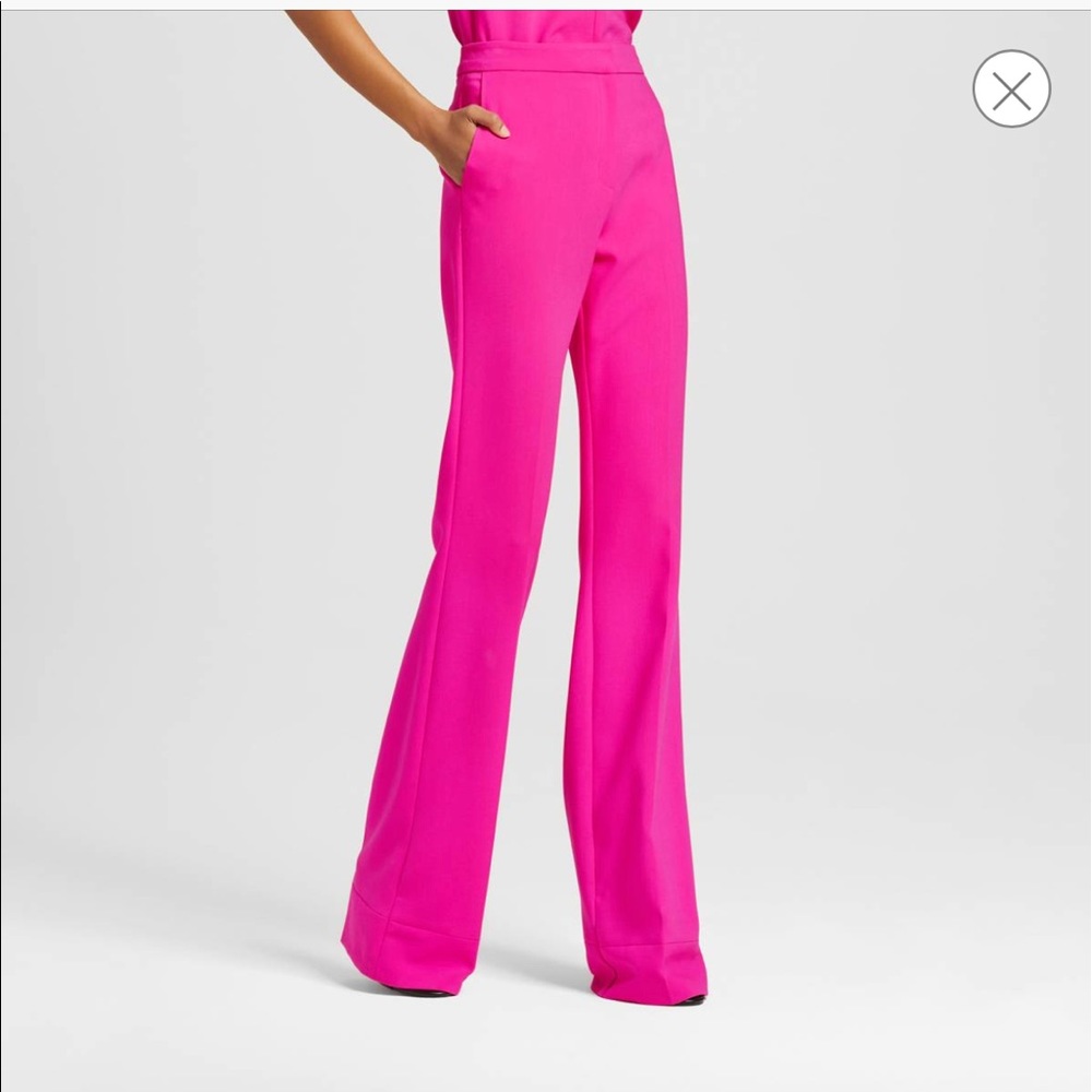 VICTORIA BECKHAM high waisted bell bottoms pants
