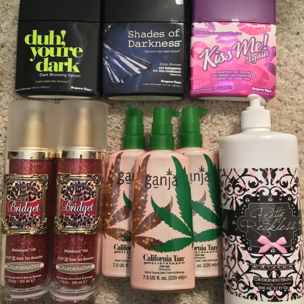 Indoor/Outdoor Tanning Lotion LOT!!