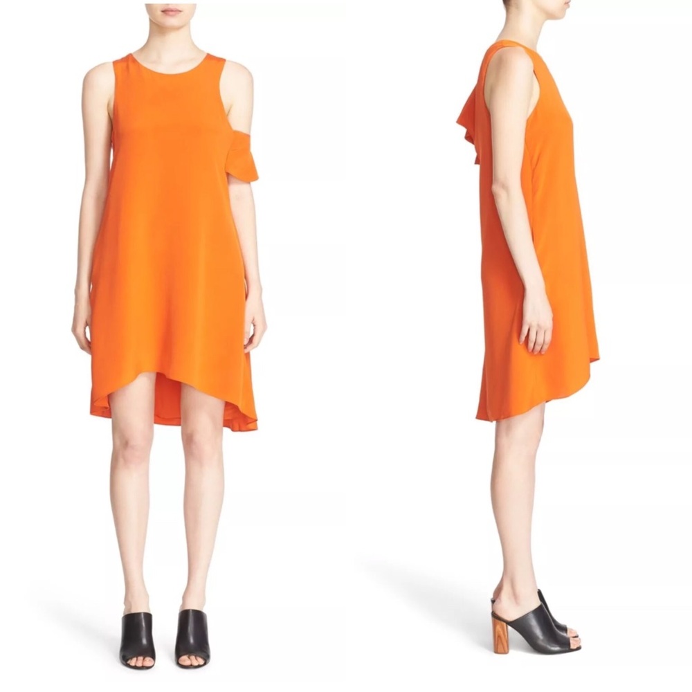 NWT 3.1 Phillip Lim Ruffle Sleeve Silk Dress