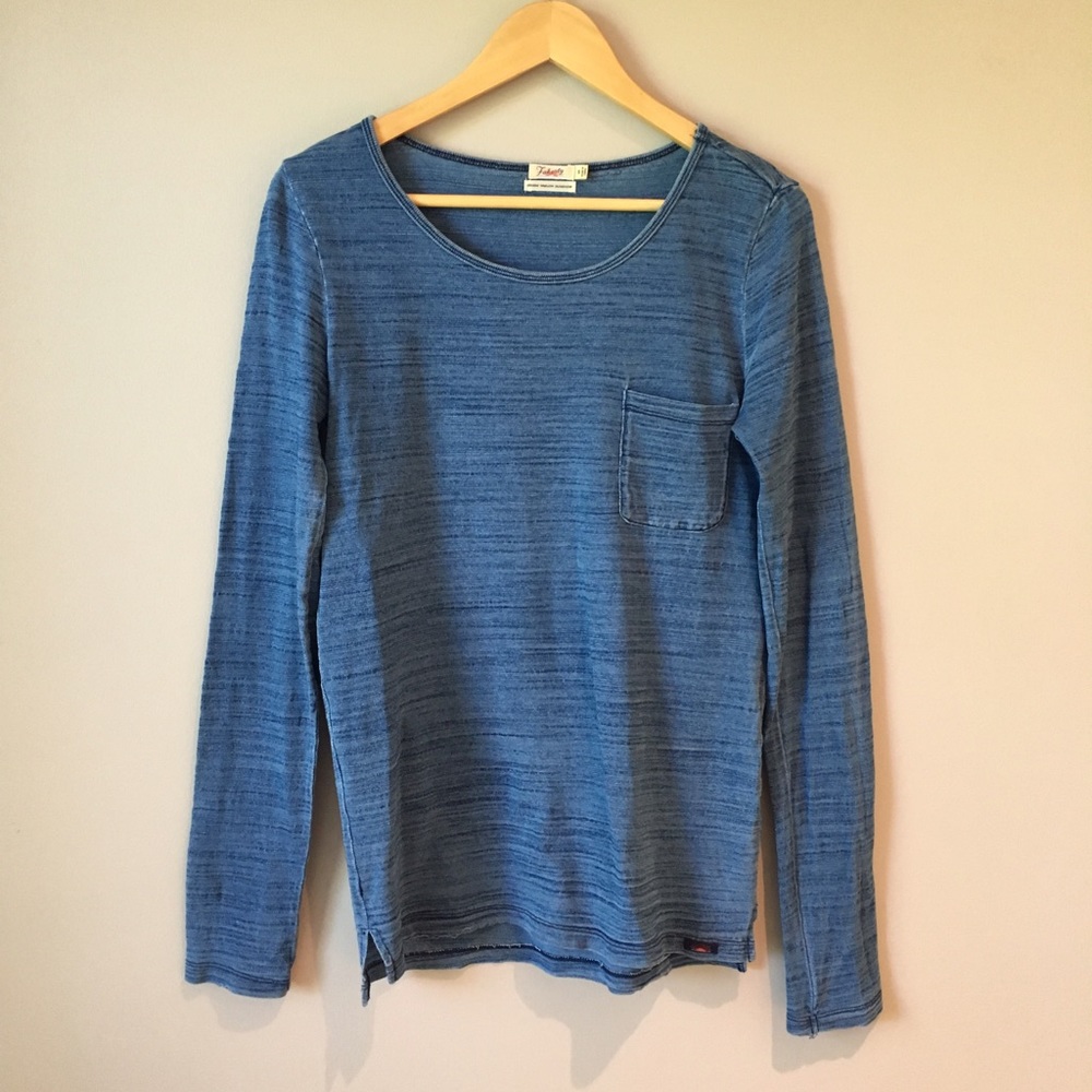 Faherty Naturally Dyed Indigo Shirt