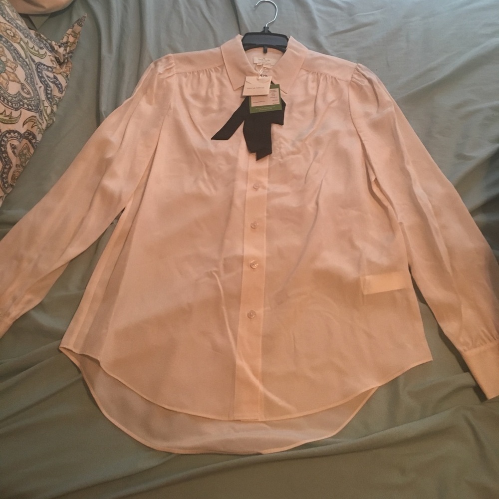 Kate Spade bow tie blouse