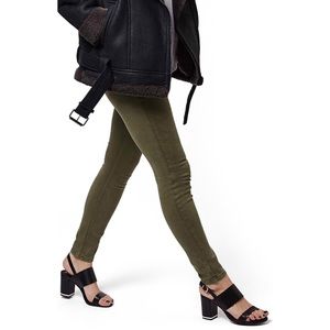 Top shop moto Jamie jeans olive green