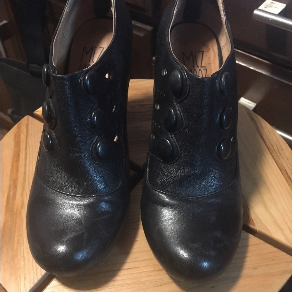 Miz Mooz booties. Size is 6.5 (us)/37 (euro)