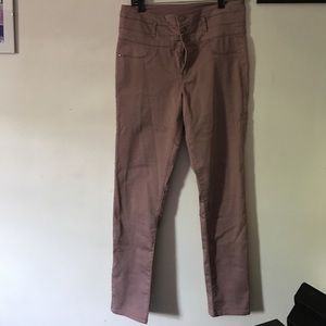 High waste stretchy jeans
