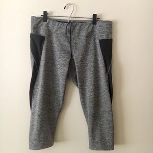 Lucy Gray Workout Crop Pant