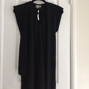 Black dress midi length