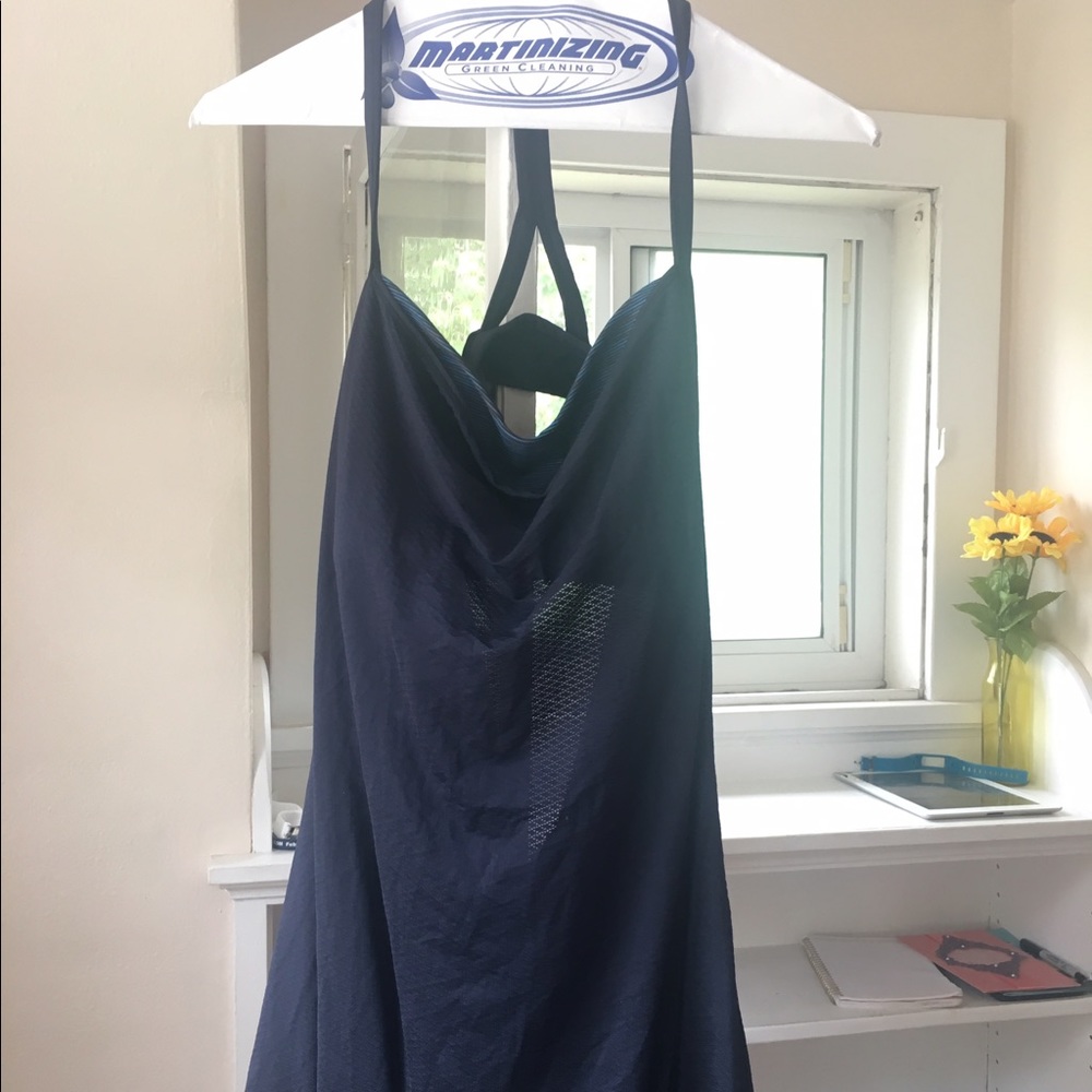 Navy blue Lululemon bra tank
