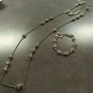 Necklace and bracelet