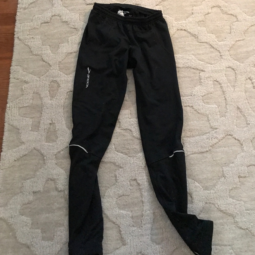 Brooks warm running pants