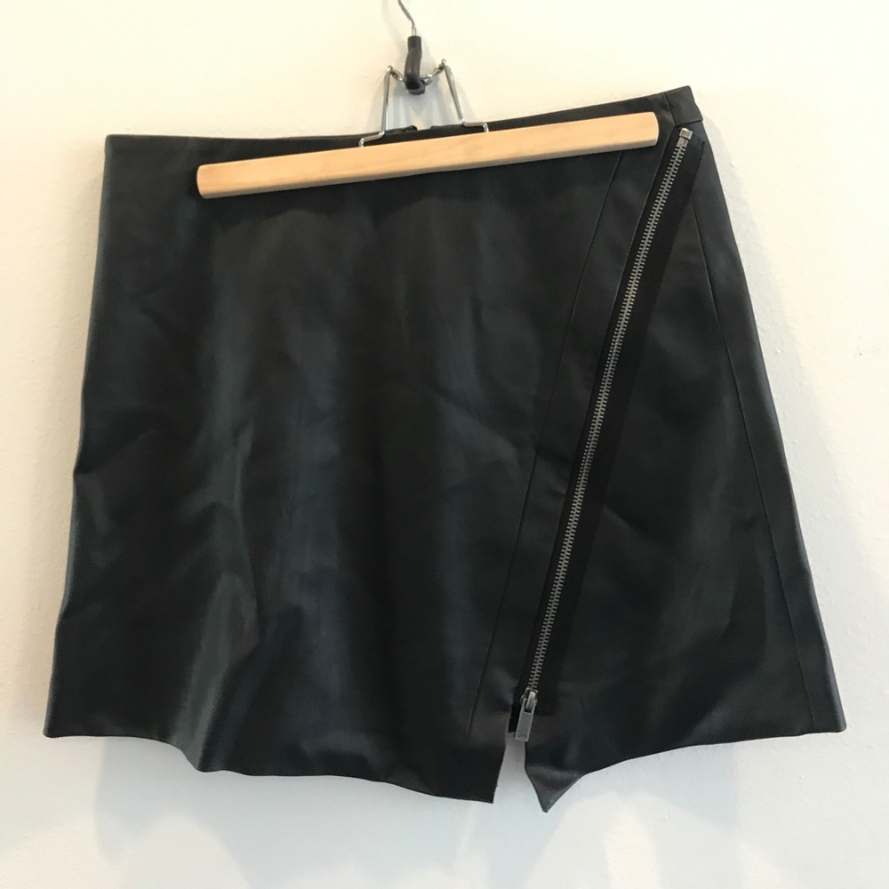 Vince Camuto faux leather skirt