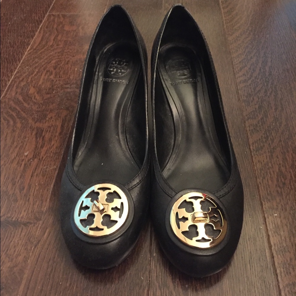 Tory Burch Black Heels