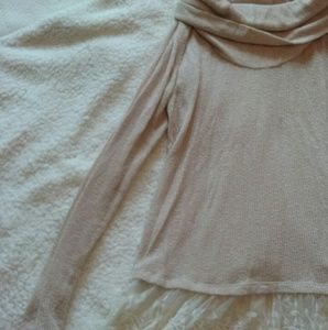 Knit and Lace Sweater