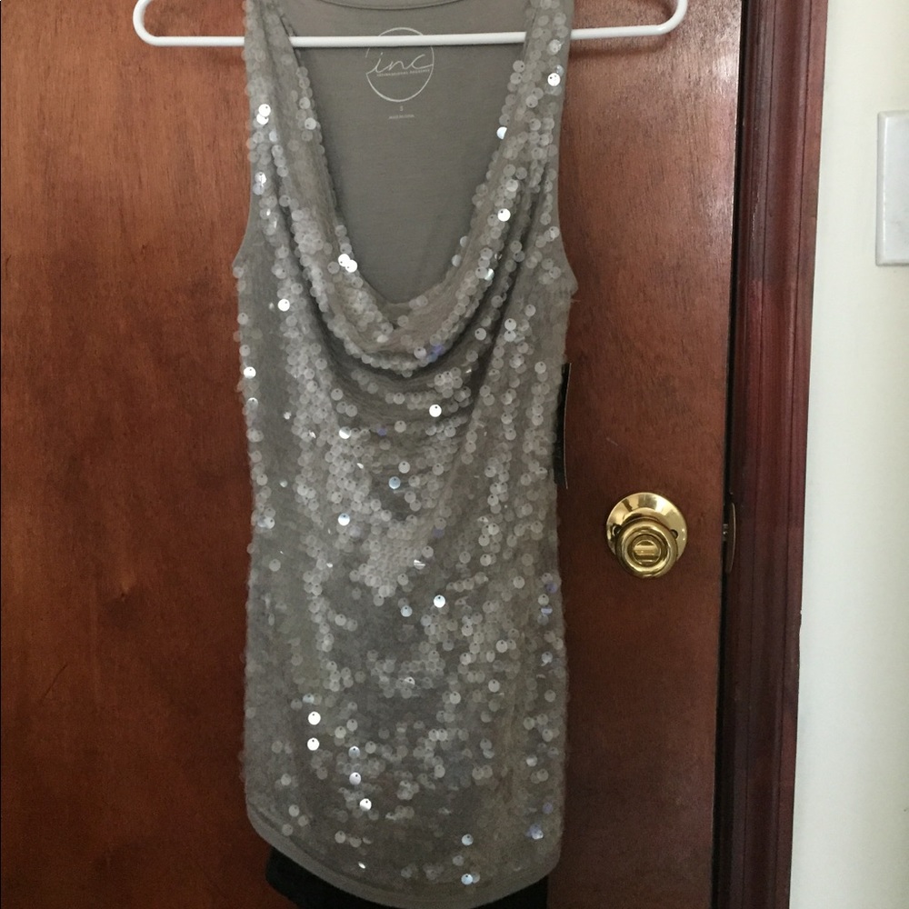 Sequin top