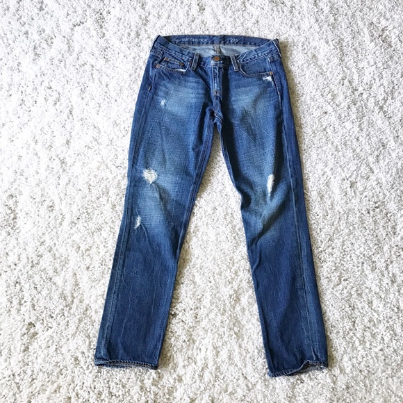 J. Crew Denim - J. CREW Vintage matchstick Jeans destroyed 27S