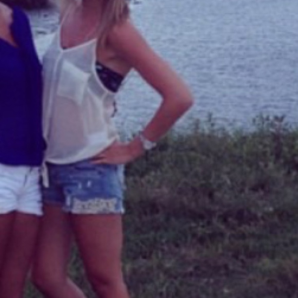 Light cream tank top from Urban Outfitters