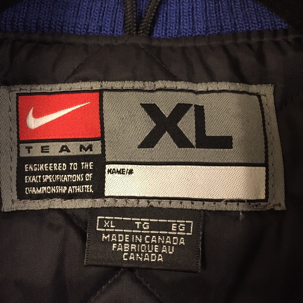 Rare Nike Seattle Seahawks Letterman Jacket - Picture 5 of 8