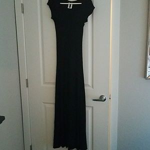 BCBG 1X1 Rib maxi dress