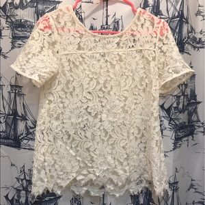 Ann Taylor loft lace top