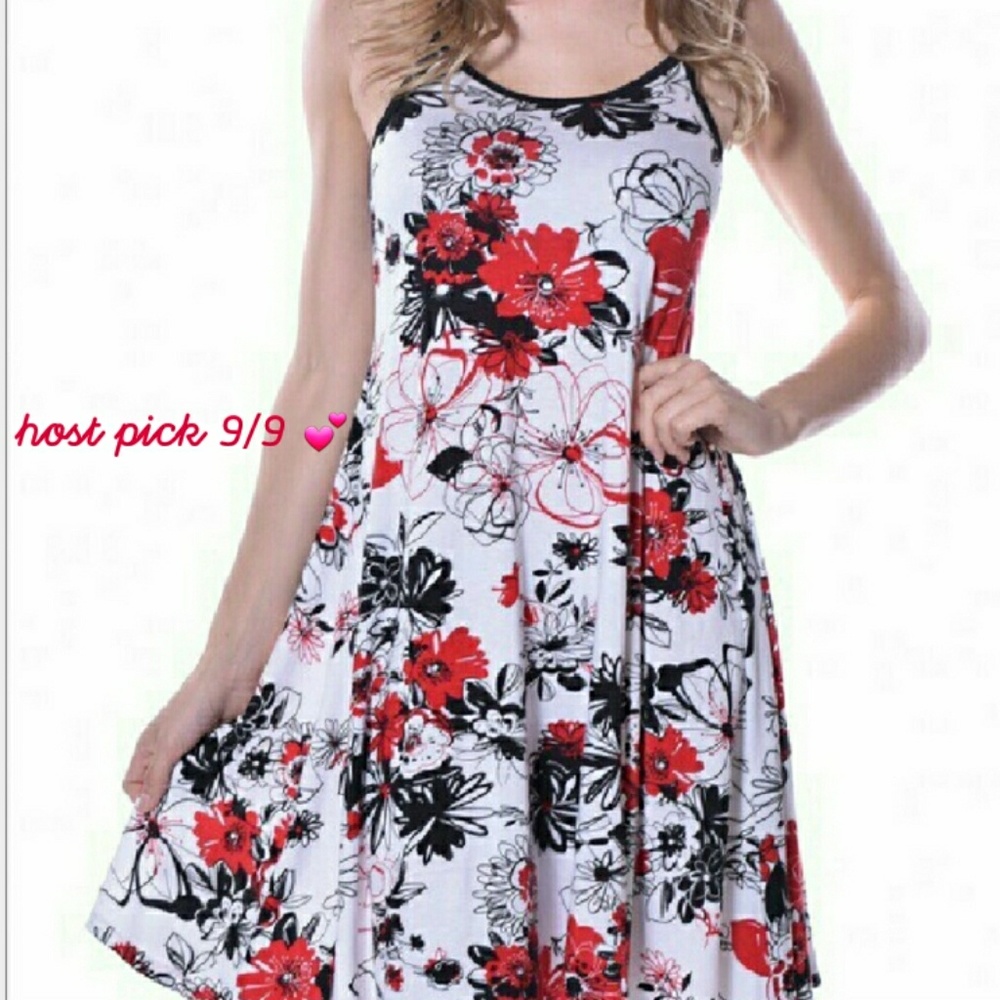 Floral summer dress