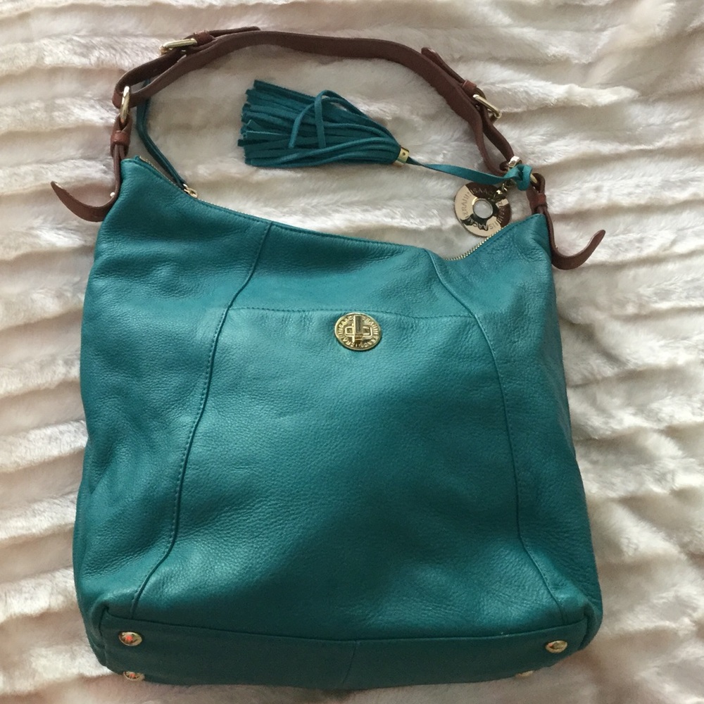 Isaac Mizrahi Leather Zip Tote