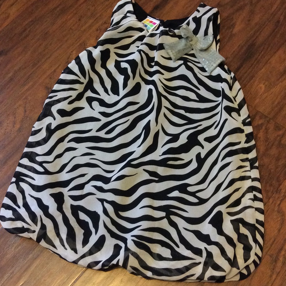 Sz 18M Baby Zebra Print Dress
