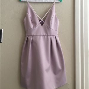 Topshop Cross Front Minidress