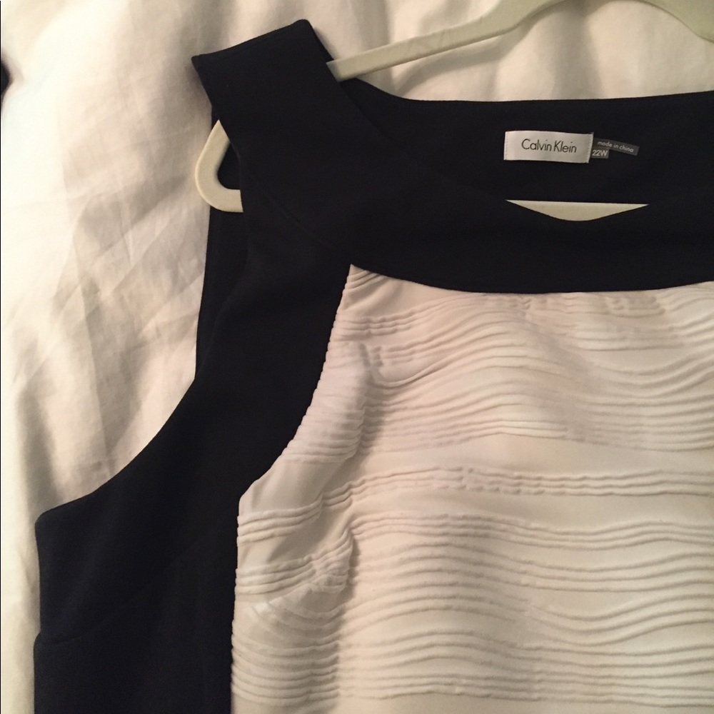 Calvin Klein B&W Dress