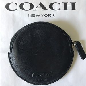Authentic Coach Leather Coin Case