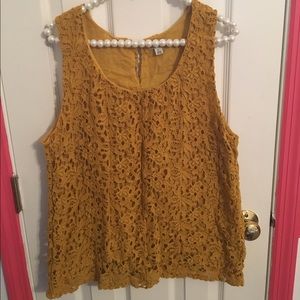 Lucky Brand Tank Top Size Large