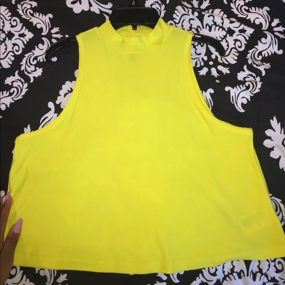 Mock turtle neck tank top. - Picture 1 of 2