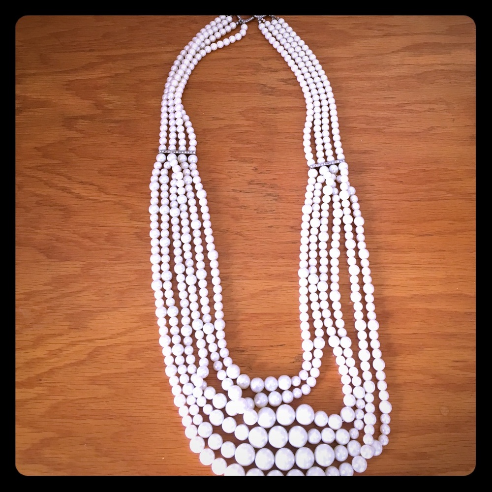 Chico's Multi-strand Pearl Necklace