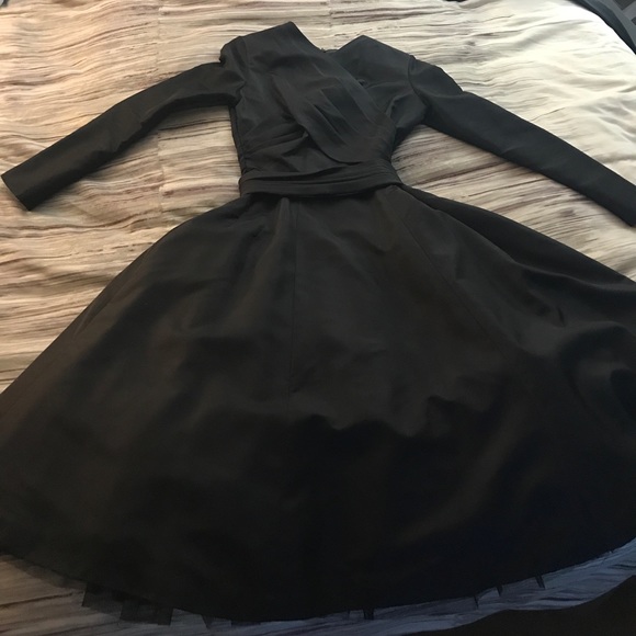 Margalit Dresses & Skirts - Long sleeve black evening dress