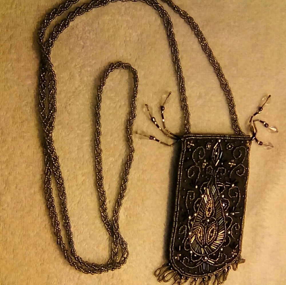VENTAGE BEADED PURSE FROM COLORADO S PRINGS CO.