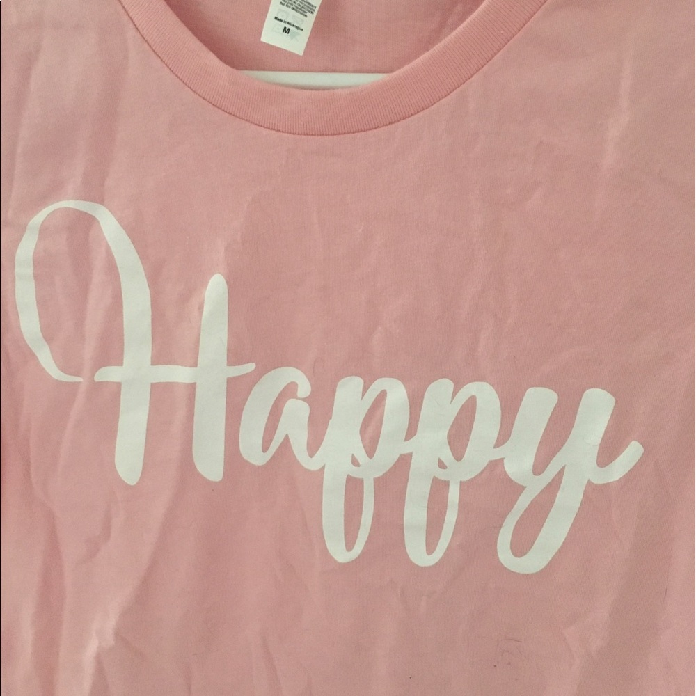 Pink Next Level graphic tee - Picture 3 of 3