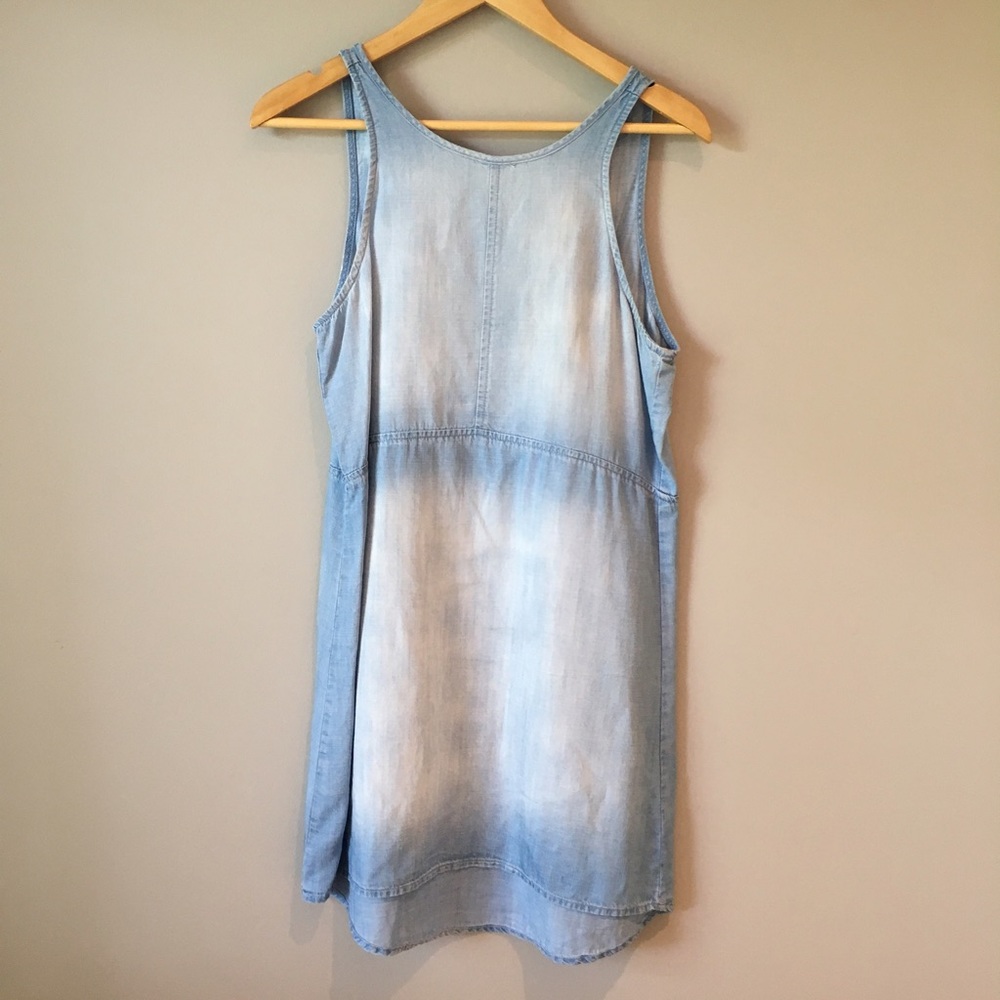 Anthropologie Cloth & Stone Chambray Dress