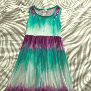 Cute Tie Dye Justice Dress
