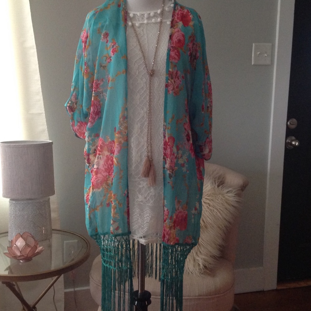 🦋BOHO White crochet dress🦋 S/M - Picture 6 of 8