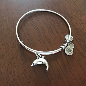 Alex and Ani Dolphin Bangle