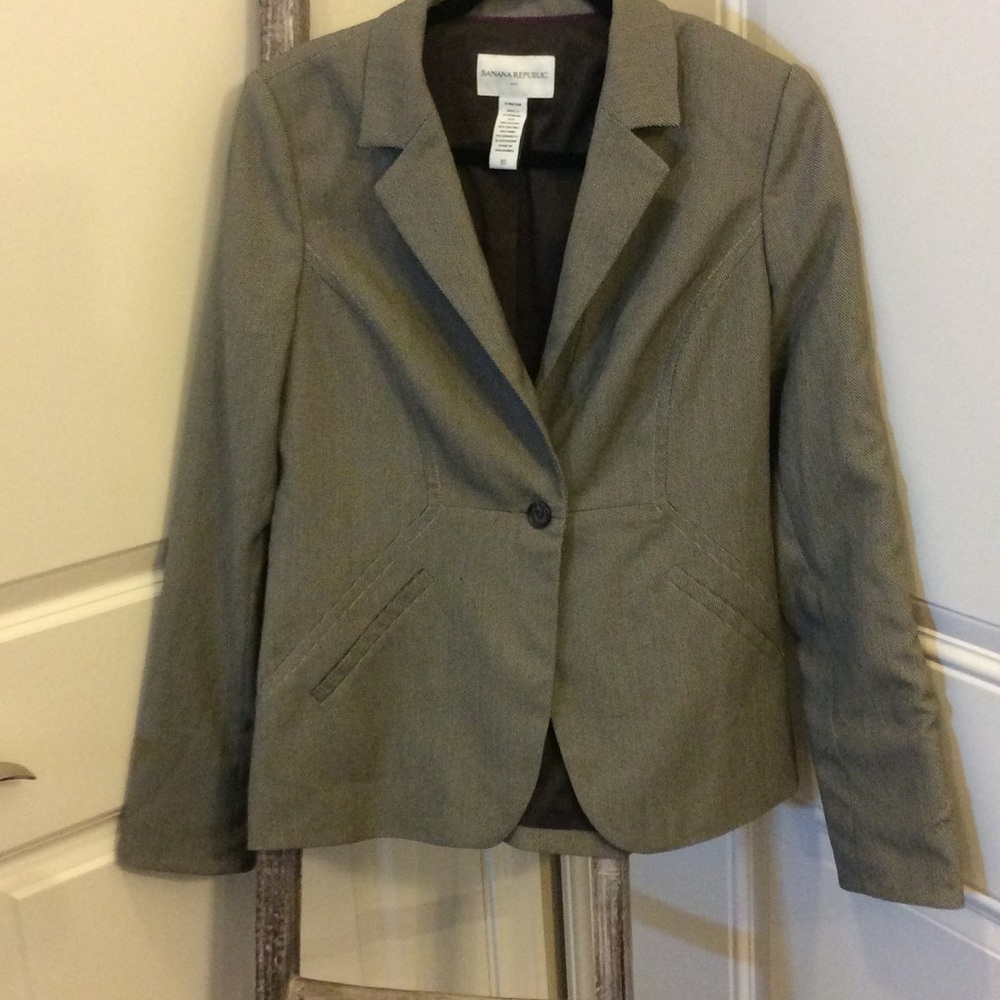 Banana Republic blazer jacket. 10 stretch