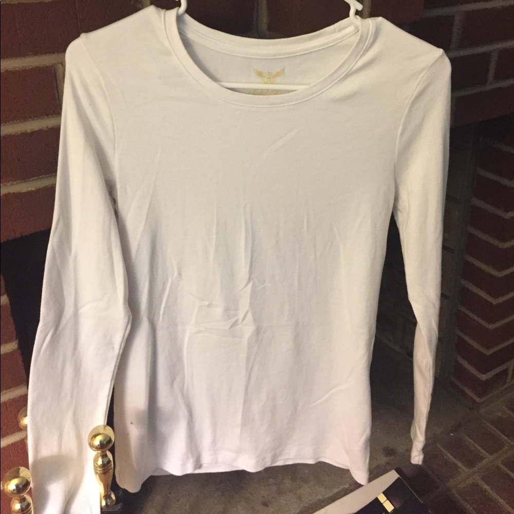 White long sleeve shirt