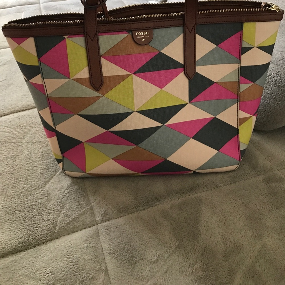 Fossil work tote