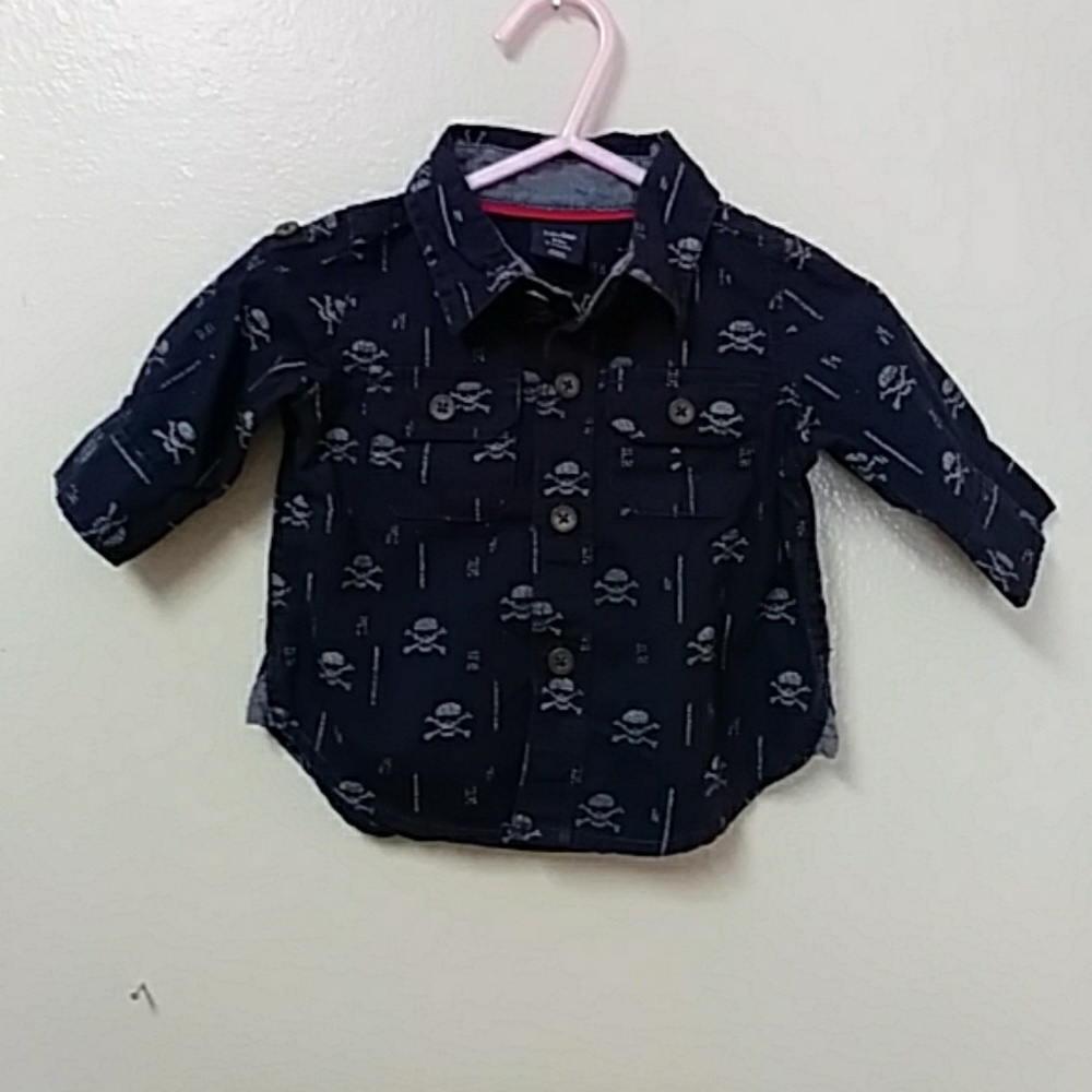 Baby Gap baby boys button down shirt long sleeve