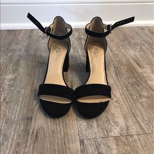 CL by Laundry.  Jessie black suede. Never worn.