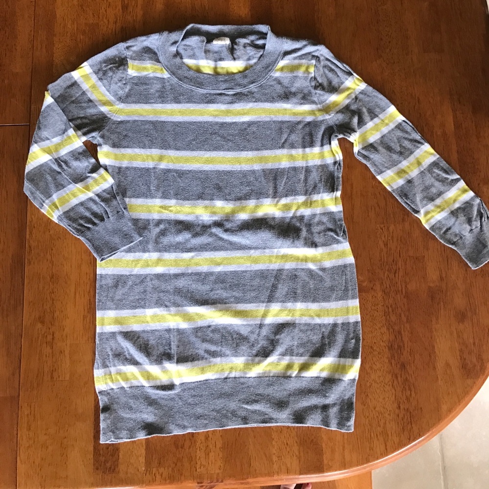 J. CREW striped sweater