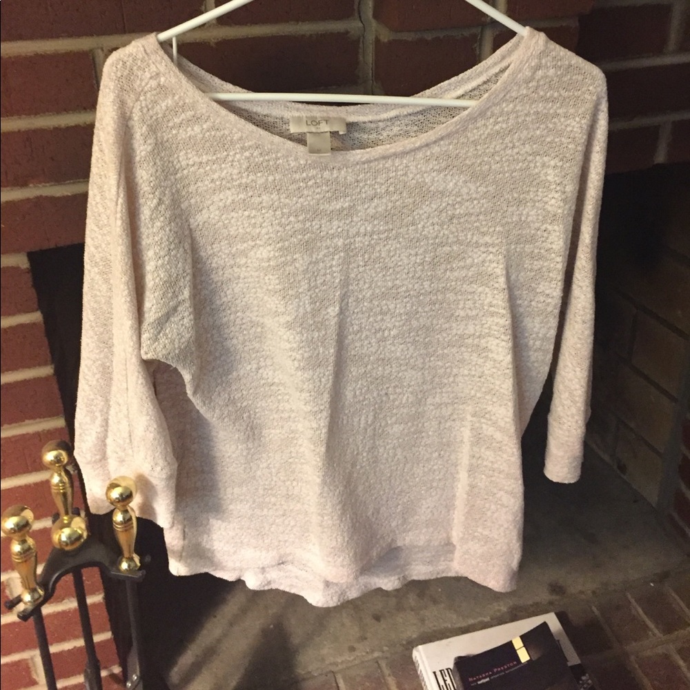 Blush sweater