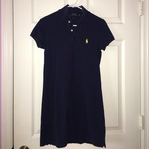 Navy Polo Dress