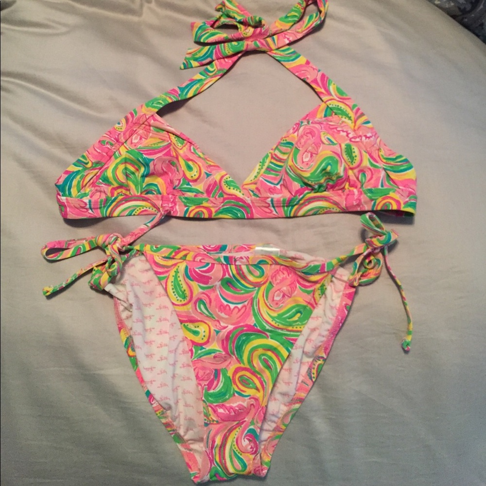 Lilly Pulitzer triangle bikini