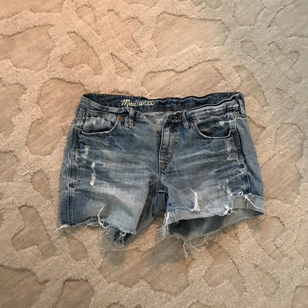 Madewell jean shorts